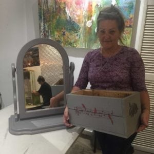 Upcycle Furniture Workshop - Mirror and wooden box