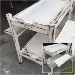 Upcycled Furniture - antique serving table