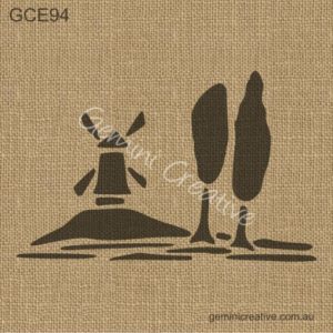 Small Scenery Stencil - GCE94 - Gemini Creative